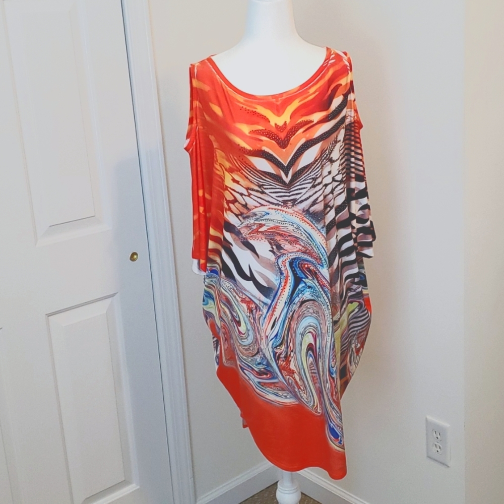 Fun summer dress 🌞🧡